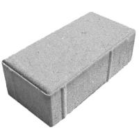 Брусчатка «Кирпич» 200x100x80 (3,68 кг.) белая