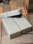Брусчатка «Кирпич» 200x100x40 (1,73 кг.) серая