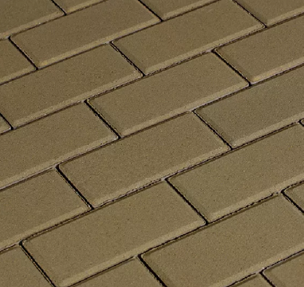 Брусчатка «Кирпич» 200x100x80 (3,68 кг.) олива