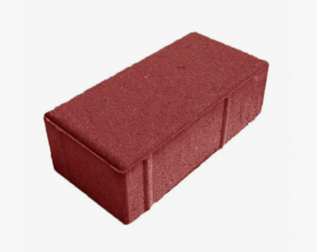 Брусчатка «Кирпич» 200x100x80 (3,68 кг.) красная