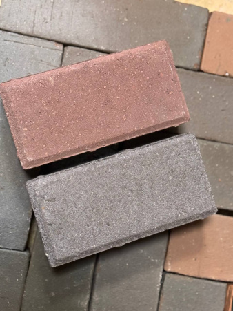 Брусчатка «Кирпич» 200x100x60 (2,6 кг.) красная